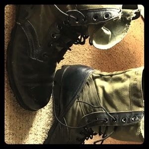 Vintage Vietnam area boots